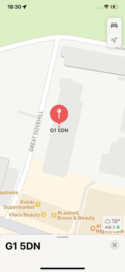 City Centre 2 Bedroom Apartment, Secure Parking. グラスゴー エクステリア 写真
