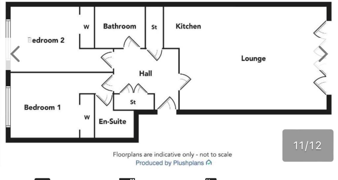 City Centre 2 Bedroom Apartment, Secure Parking. グラスゴー エクステリア 写真